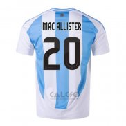 Maglia Argentina Giocatore Mac Allister Home 2024
