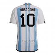 Maglia Argentina Giocatore Maradona Home 2022