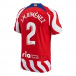 Maglia Atletico Madrid Giocatore J.m.gimenez Home 2022-2023