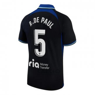 Maglia Atletico Madrid Giocatore R.de Paul Away 2022-2023