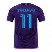 Maglia Charlotte FC Giocatore Swiderski Away 2023-2024