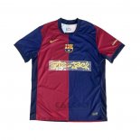 Maglia FC Barcellona Home 2024-2025 Rosso Blu