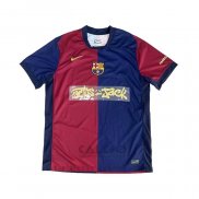 Maglia FC Barcellona Home 2024-2025 Rosso Blu