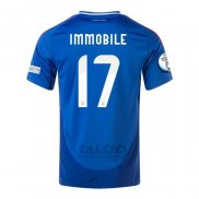 Maglia Italia Giocatore Immobile Home 2024-2025