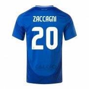 Maglia Italia Giocatore Zaccagni Home 2024-2025