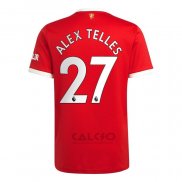 Maglia Manchester United Giocatore Alex Telles Home 2021-2022