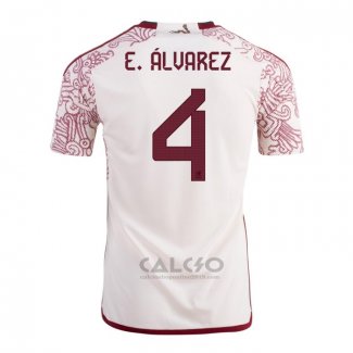 Maglia Messico Giocatore E.alvarez Away 2022