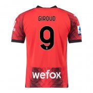 Maglia Milan Giocatore Giroud Home 2023-2024