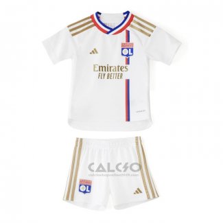 Maglia Olympique Lione Home Bambino 2023-2024