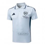 Maglia Polo Arsenal 2025-2026 Grigio