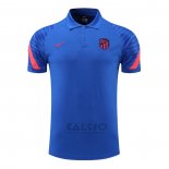 Maglia Polo Atletico Madrid 2022-2023 Blu