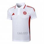 Maglia Polo Bayern Monaco 2025-2026 Bianco