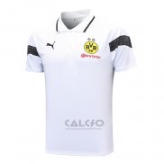 Maglia Polo Borussia Dortmund 2023-2024 Bianco