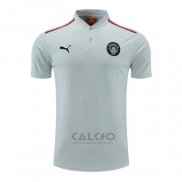 Maglia Polo Manchester City 2022-2023 Grigio