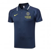 Maglia Polo Paris Saint-Germain 2023-2024 Blu