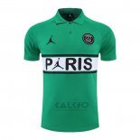 Maglia Polo Paris Saint-Germain Jordan 2022-2023 Verde