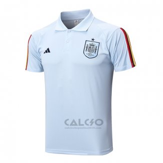 Maglia Polo Spagna 2022-2023 Blu