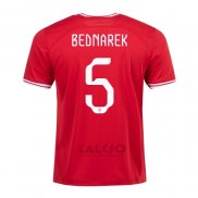 Maglia Polonia Giocatore Bednarek Away 2022