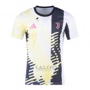 Maglia Prematch Juventus 2024 Bianco Nero