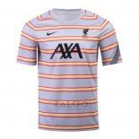 Maglia Prematch Liverpool 2022 Grigio