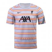 Maglia Prematch Liverpool 2022 Grigio