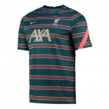 Maglia Prematch Liverpool 2022 Verde