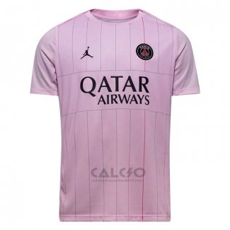 Maglia Prematch Paris Saint-Germain 2025-2026 Rosa