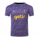 Maglia Prematch Tottenham Hotspur 2023 Purpura