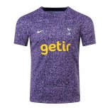 Maglia Prematch Tottenham Hotspur 2023 Purpura