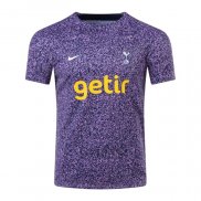 Maglia Prematch Tottenham Hotspur 2023 Purpura