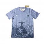 Maglia Brasile Jesus 2025-2026 Grigio Thailandia
