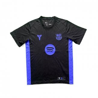 Maglia FC Barcellona Special 2025-2026 Nero Blu Thailandia