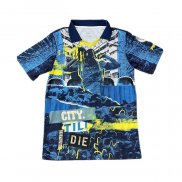 Maglia Manchester City Special 2025-2026 Blu Thailandia