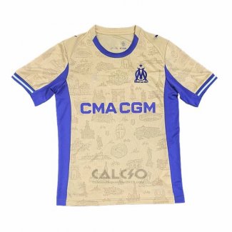 Maglia Olympique Marsiglia Quarto 2025-2026 Thailandia