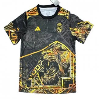 Maglia Real Madrid Dragon 2025-2026 Nero Thailandia