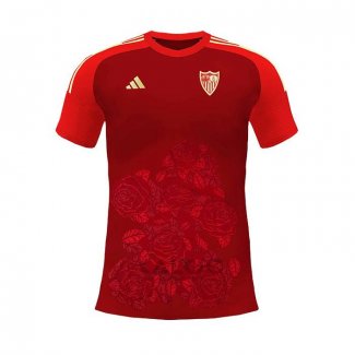 Maglia Sevilla FC Fc Special 2025-2026 Rosso Thailandia