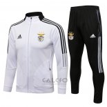 Tuta da Track Giacca Benfica 2021-2022 Bianco
