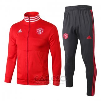 Tuta da Track Manchester United 2018-2019 Rosso