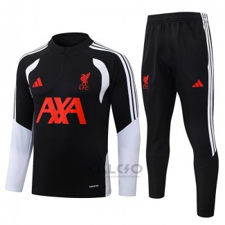Tuta da Track di Felpa Liverpool 2026-2027 Nero