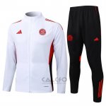 Tuta da Track di Giacca Bayern Monaco 20bambino 2025-2026 Bianco