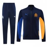 Tuta da Track di Giacca Olympique Marsiglia 2024-2025 Blu