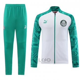 Tuta da Track di Giacca Palmeiras 2023-2024 Bianco