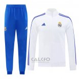 Tuta da Track di Giacca Real Madrid 2024-2025 Bianco
