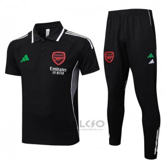 Completo Polo Arsenal 2025-2026 Nero