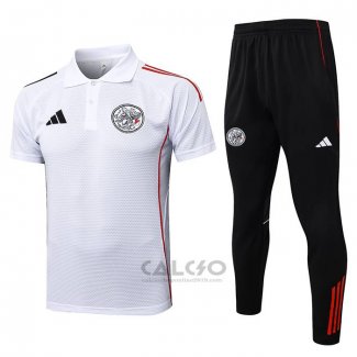 Conjunto Polo Ajax 2025-2026 Bianco