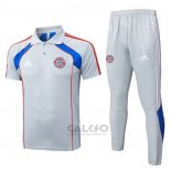 Conjunto Polo Bayern Monaco 2025-2026 Grigio