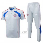 Conjunto Polo Bayern Monaco 2025-2026 Grigio