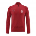 Giacca Milan 2023-2024 Rosso Scuro