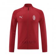 Giacca Milan 2023-2024 Rosso Scuro