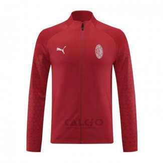 Giacca Milan 2023-2024 Rosso Scuro